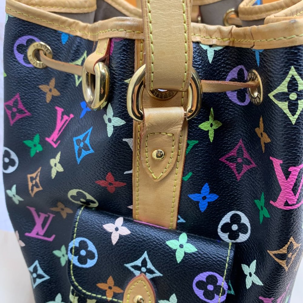 ❌SOLD❌ Louis Vuitton Petit Noe Multicolore bag - Picture 9 of 16